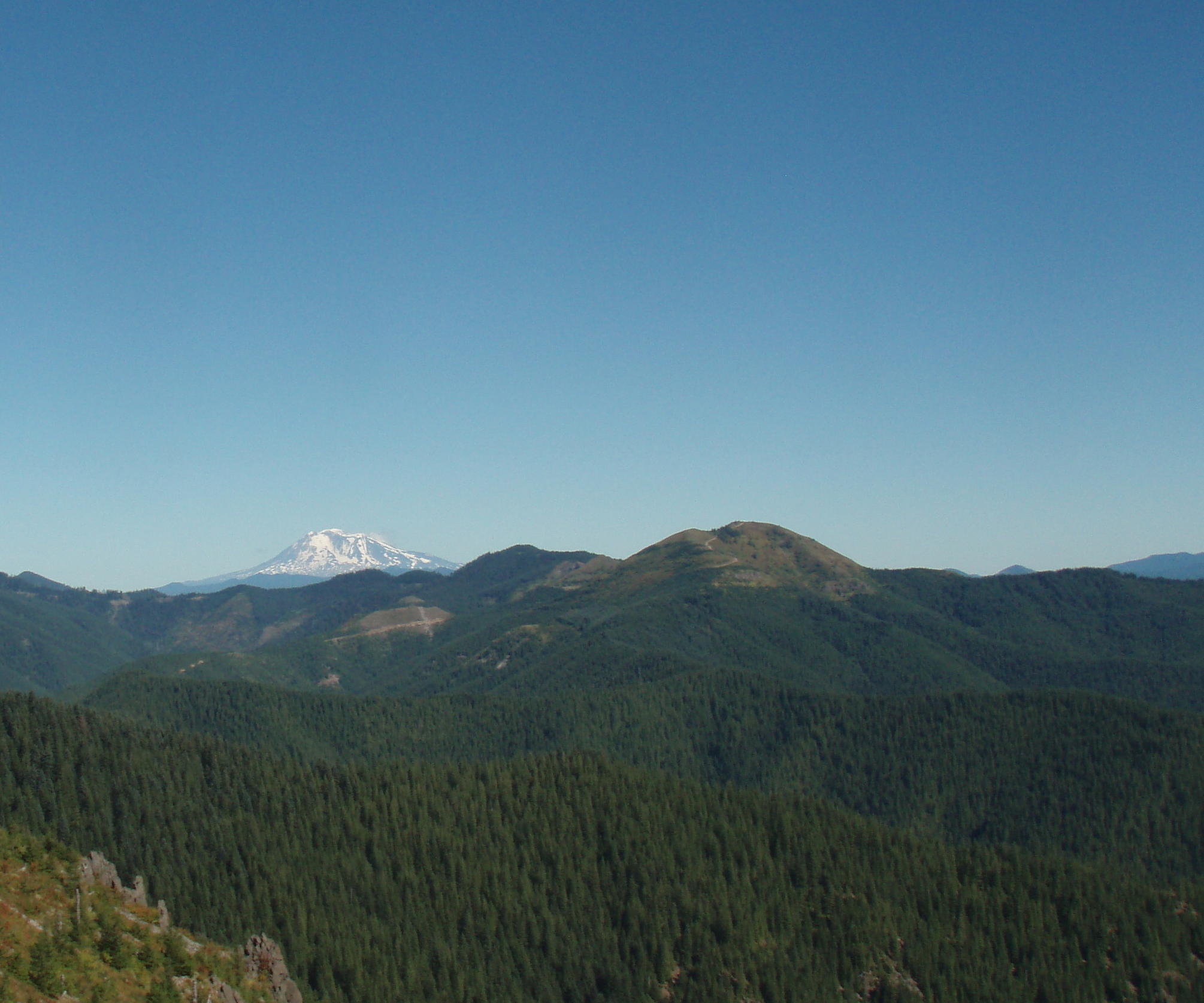 Mt Adams and Lookout Mountain